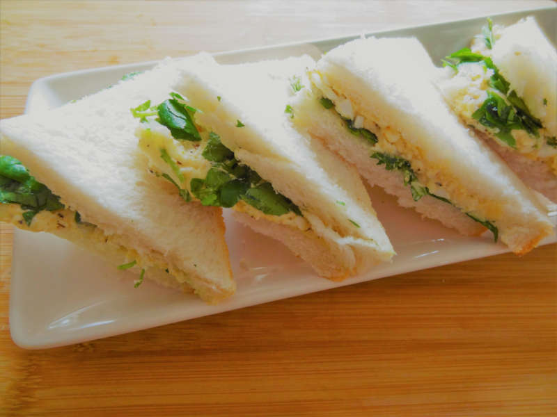 Egg and Cress Sandwich Recipe - Felicity Plus